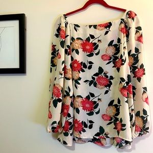 Ann Taylor floral Blouse
